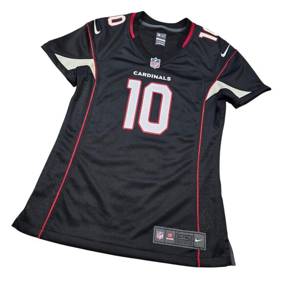 Arizona Cardinals Football Jersey Womens Small Black NFL Nike DeAndre Hopkins 10 - Picture 13 of 14